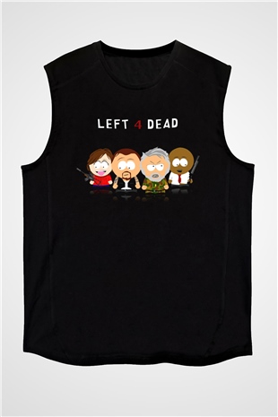 South Park Siyah Unisex Kolsuz Tişört