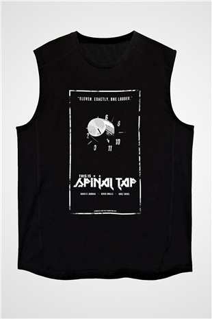 Spinal Tap Siyah Unisex Kolsuz Tişört
