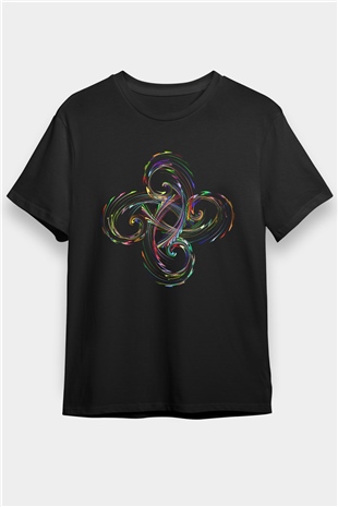 Spiral Beyaz Unisex Tişört T-Shirt - TişörtFabrikası