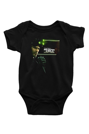 Splinter Cell Siyah Bebek Body - Zıbın