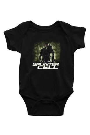 Splinter Cell Siyah Bebek Body - Zıbın