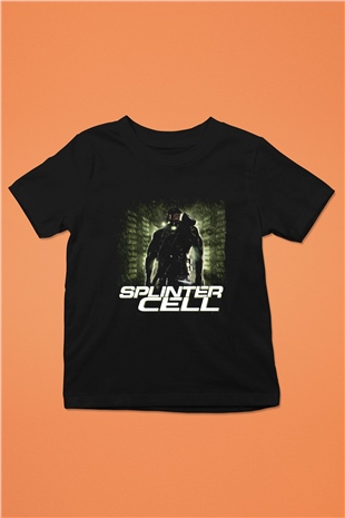 Splinter Cell Siyah Unisex Çocuk Tişört