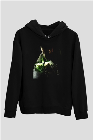 Splinter Cell Siyah Unisex Hoodie