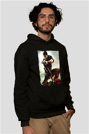Splinter Cell Siyah Unisex Hoodie