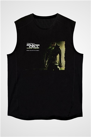 Splinter Cell Siyah Unisex Kolsuz Tişört