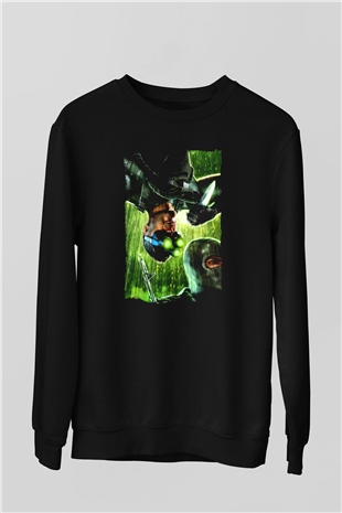 Splinter Cell Siyah Unisex Sweatshirt