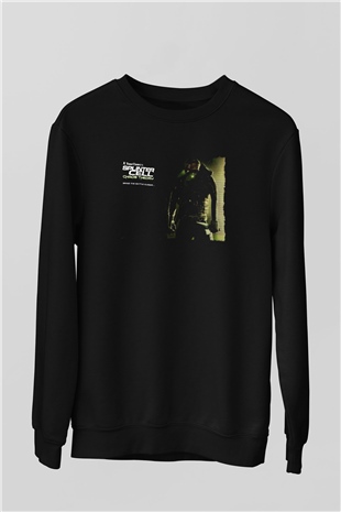 Splinter Cell Siyah Unisex Sweatshirt