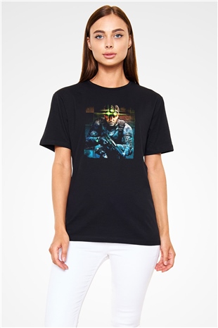 Splinter Cell Siyah Unisex Tişört T-Shirt