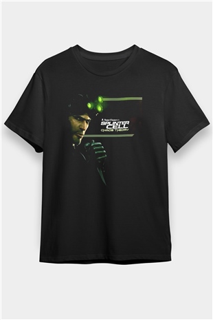 Splinter Cell Siyah Unisex Tişört T-Shirt