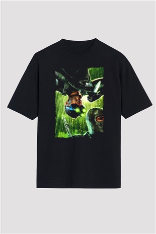 Splinter Cell Siyah Oversize Tişört Oversize T-shirt