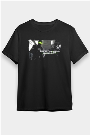 Splinter Cell Siyah Unisex Tişört T-Shirt