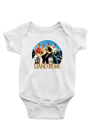 Stand by Me Beyaz Bebek Body - Zıbın