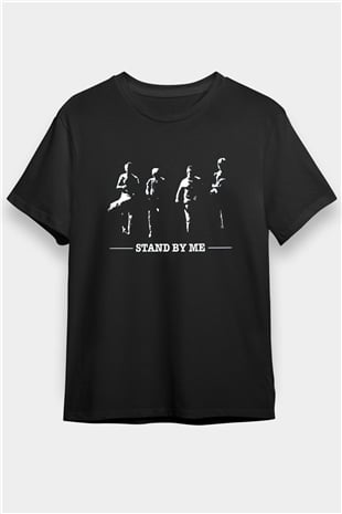 Stand by Me Siyah Unisex Tişört