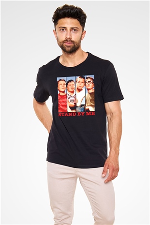 Stand by Me Siyah Unisex Tişört