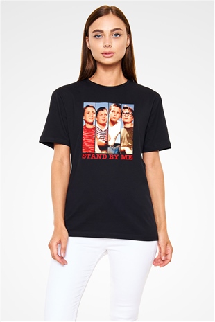 Stand by Me Siyah Unisex Tişört