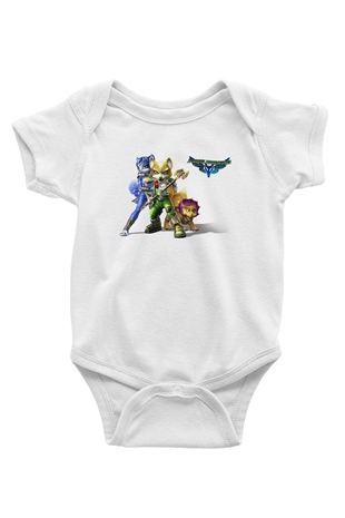 Star Fox Beyaz Bebek Body - Zıbın