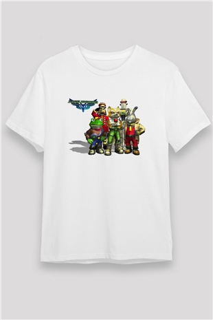 Star Fox Beyaz Unisex Tişört T-Shirt