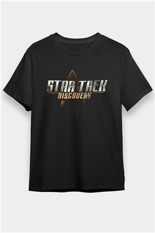 Star Trek Siyah Unisex Tişört T-Shirt