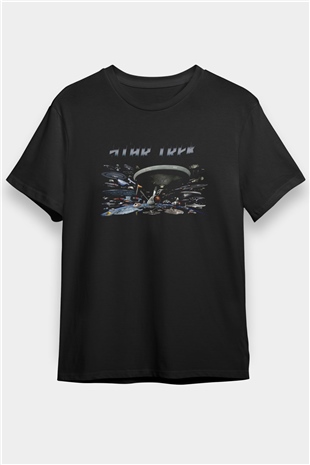 Star Trek Siyah Unisex Tişört T-Shirt