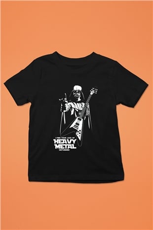 Star Wars Baskılı Siyah Unisex Çocuk Tişört