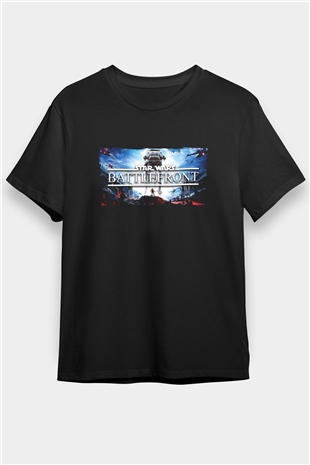 Star Wars: Battlefront Siyah Unisex Tişört T-Shirt