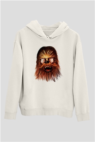 Star Wars Beyaz Unisex Hoodie