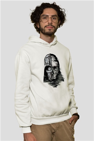 Star Wars Beyaz Unisex Hoodie