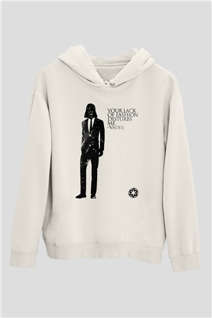 Star Wars Beyaz Unisex Hoodie