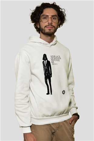 Star Wars Beyaz Unisex Hoodie
