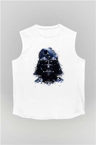 Star Wars Beyaz Unisex Kolsuz Tişört