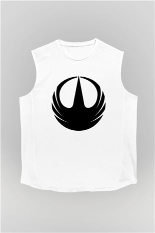 Star Wars Beyaz Unisex Kolsuz Tişört