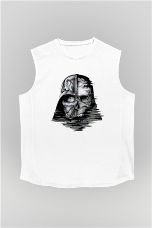 Star Wars Beyaz Unisex Kolsuz Tişört
