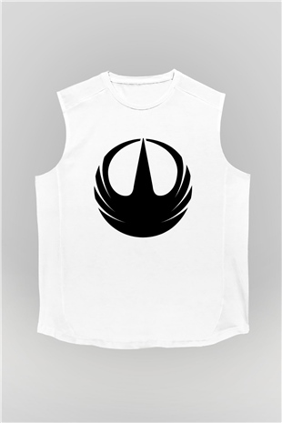 Star Wars Beyaz Unisex Kolsuz Tişört