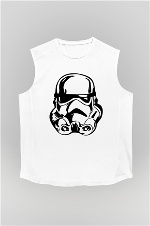 Star Wars Beyaz Unisex Kolsuz Tişört