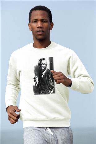 Star Wars Beyaz Unisex Sweatshirt