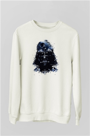 Star Wars Beyaz Unisex Sweatshirt