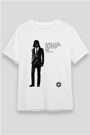 Star Wars Beyaz Unisex Tişört T-Shirt