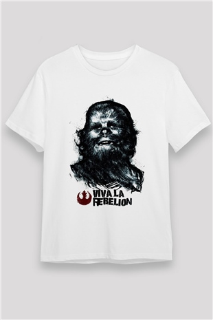Star Wars Beyaz Unisex Tişört T-Shirt