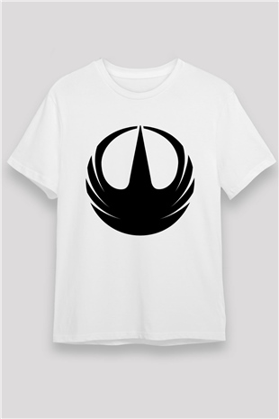 Star Wars Beyaz Unisex Tişört T-Shirt