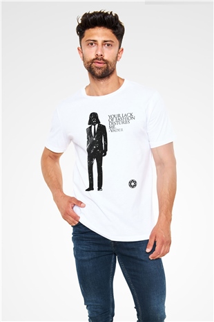 Star Wars Beyaz Unisex Tişört T-Shirt