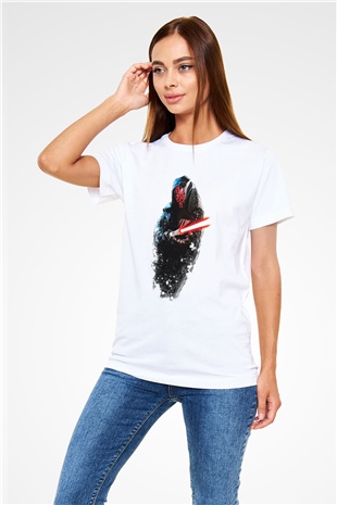 Star Wars Beyaz Unisex Tişört T-Shirt
