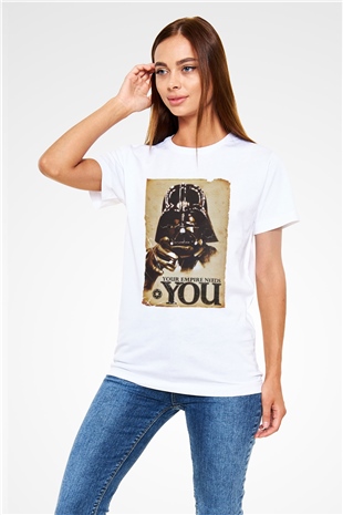 Star Wars Beyaz Unisex Tişört T-Shirt