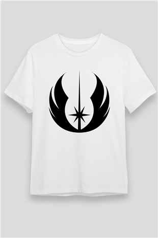 Star Wars Beyaz Unisex Tişört T-Shirt