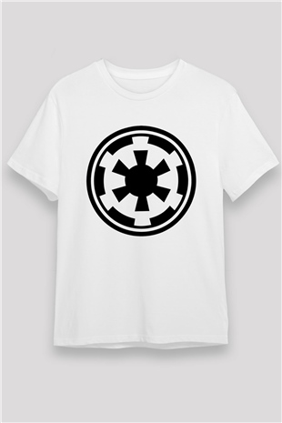 Star Wars Beyaz Unisex Tişört T-Shirt