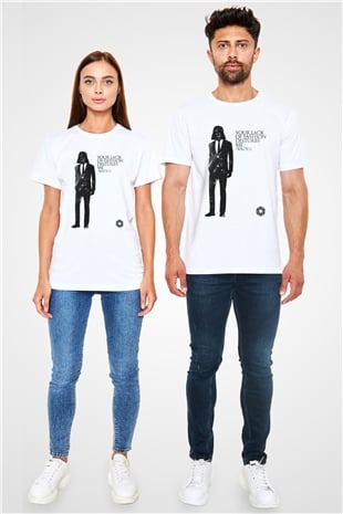 Star Wars Beyaz Unisex Tişört T-Shirt