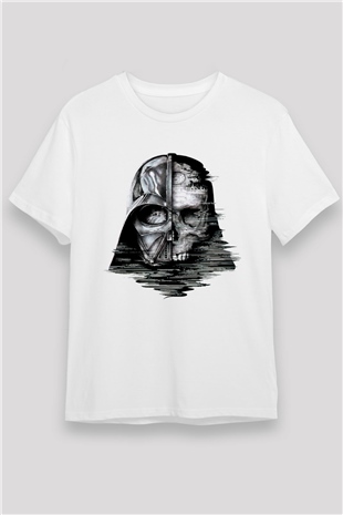 Star Wars Beyaz Unisex Tişört T-Shirt