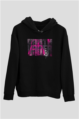 Star Wars (Dart Vader) Baskılı Unisex Siyah Hoodie