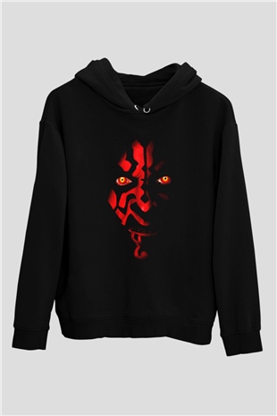 Star Wars Siyah Unisex Kapşonlu Sweatshirt