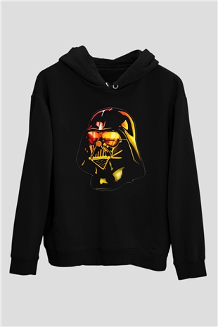 Star Wars Siyah Unisex Kapşonlu Sweatshirt