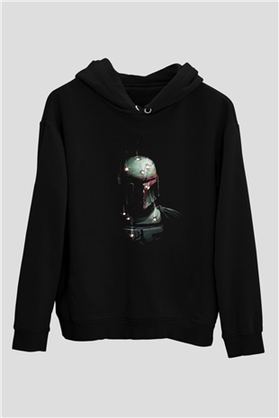 Star Wars Siyah Unisex Kapşonlu Sweatshirt